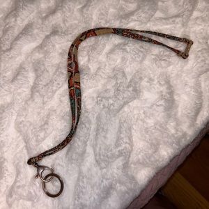 Desert Floral Vera Bradley lanyard